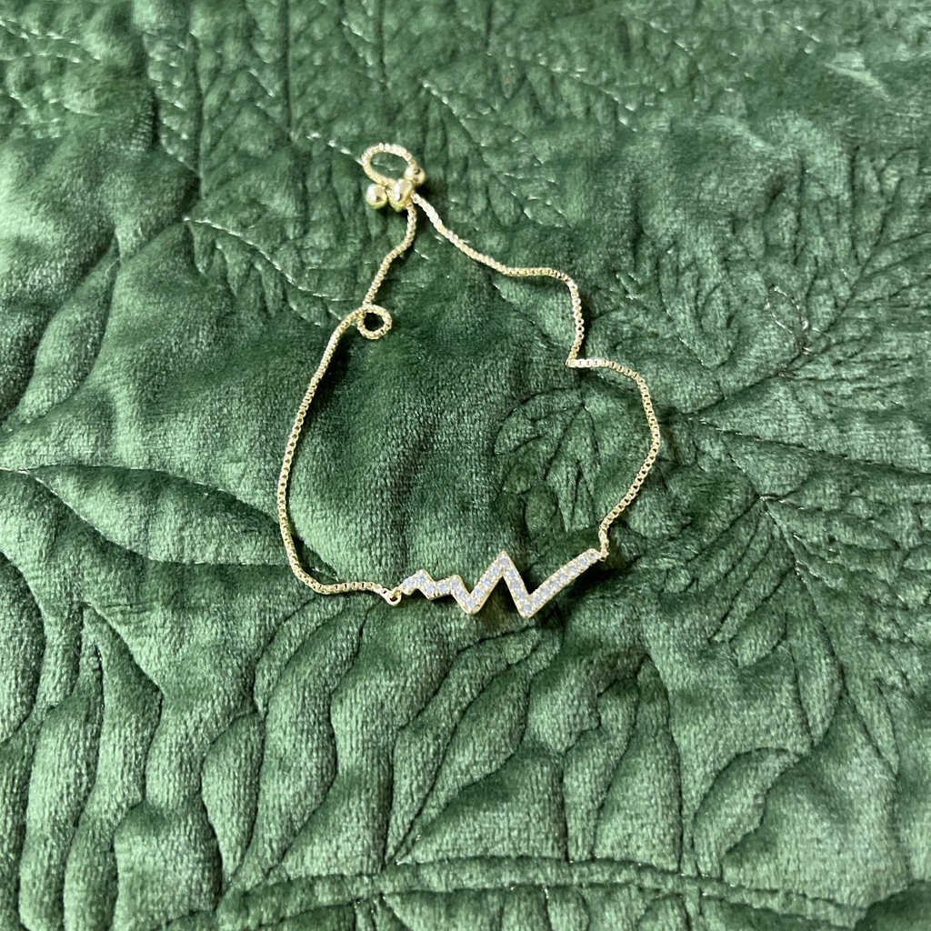 3 For 15 Pretty Bird Gold Zigzag Bracelet 13$
